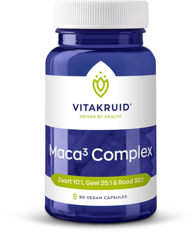 Vitakruid Maca Complex - 2 x 90 vegancapsules - Voordeelverpakking