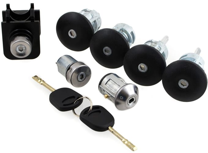 Modecar Serie - Slotcassette Set - Ford Transit - 7 Stuks - Zilver