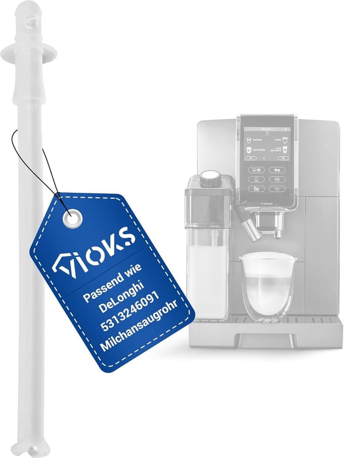 Melkzuigbuis Vervanging - Melkslang - Melk Opschuimen - Efficiënte Melktoevoer - 153 mm Lengte - Transparant