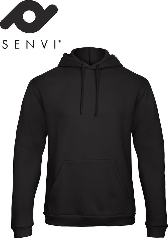 Senvi Authentic Hoodie Kleur Zwart - Maat M