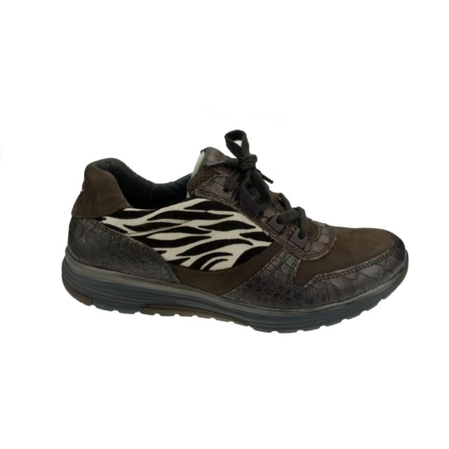 Gabor rollingsoft sensitive 36.978.75 - dames rollende wandelsneaker - Bronze - maat 38 (EU) 5 (UK)