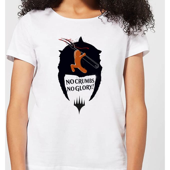 Magic The Gathering Throne of Eldraine Gingerbread Slayer Women's T-Shirt - White - M