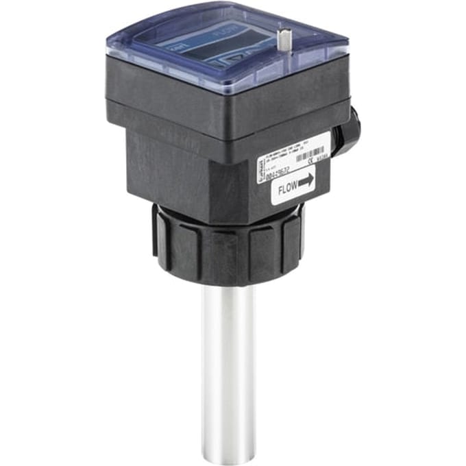 Elektromagnetische insteekflowmeter, RVS sensor, lange sonde, met display - Bürkert 8045 - 449672