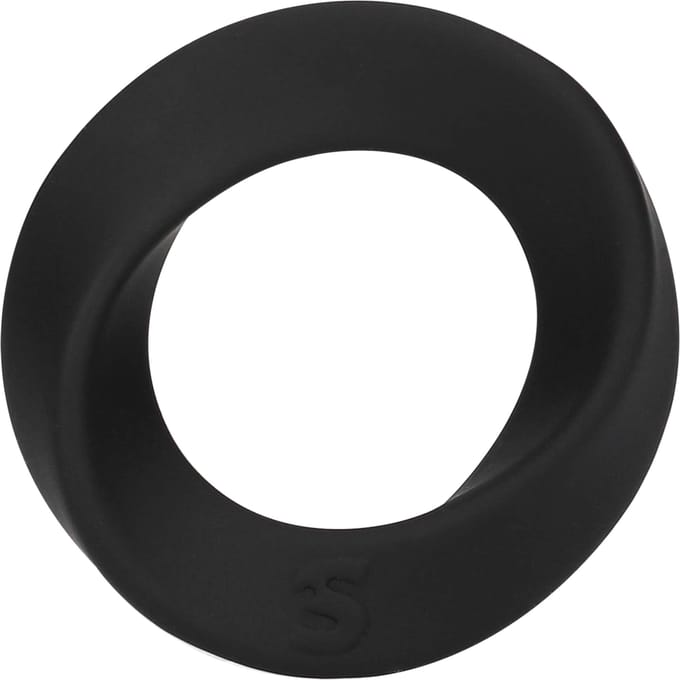 Endless Cockring - Regular -BULK - Black