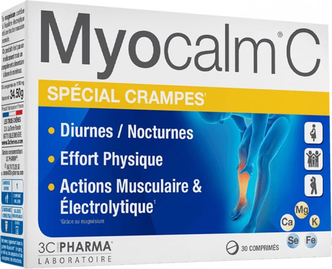 3C Pharma Myocalm C Speciale Krampen 30 Tabletten