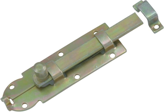 Starx schuif - vlak - met lip en lus - licht - 80 mm - geel