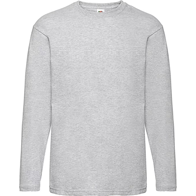 Longsleeve T-shirt Fruit of the Loom Valueweight