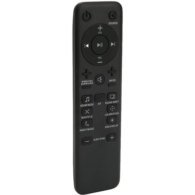 Vervangende HD-luidsprekersysteemafstandsbediening voor BAR 5.1 BAR 2.1 BAR 3.1 black