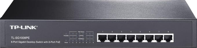 TP-Link TL-SG1008PE - Netwerk Switch