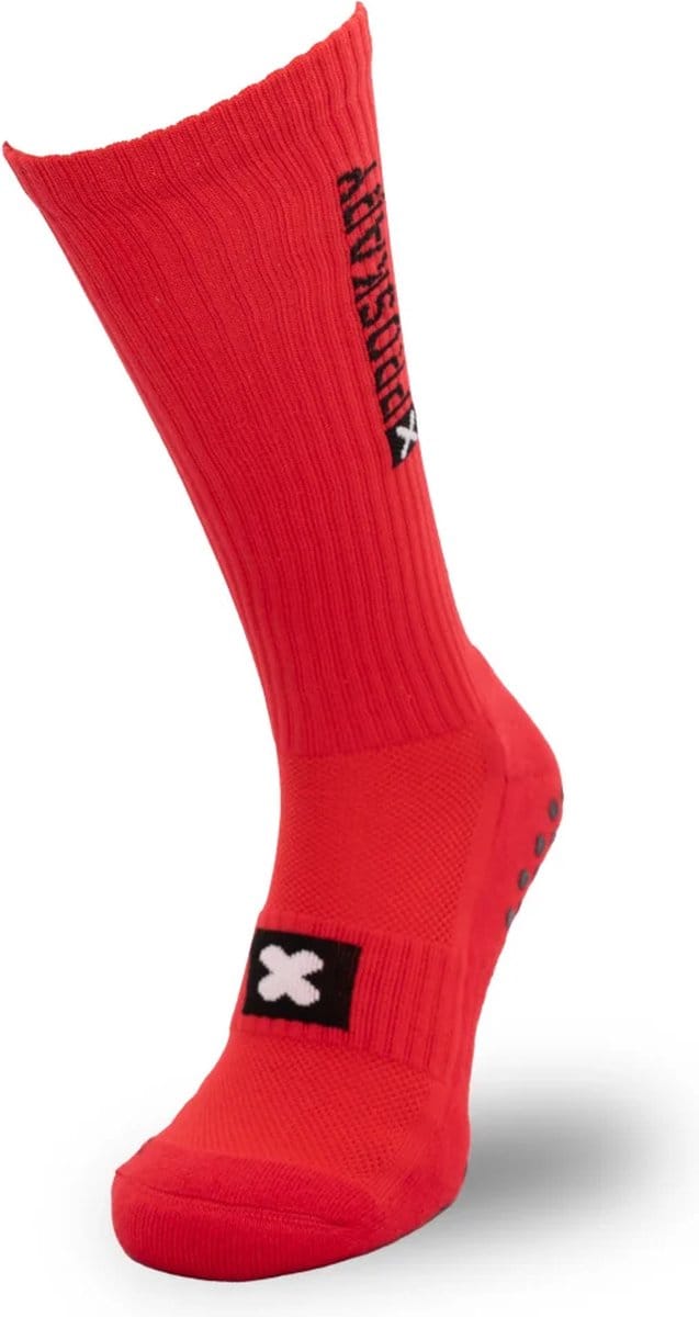 Gripsokken Voetbal - 41/46 - Proskary - Rood - Anti blaren