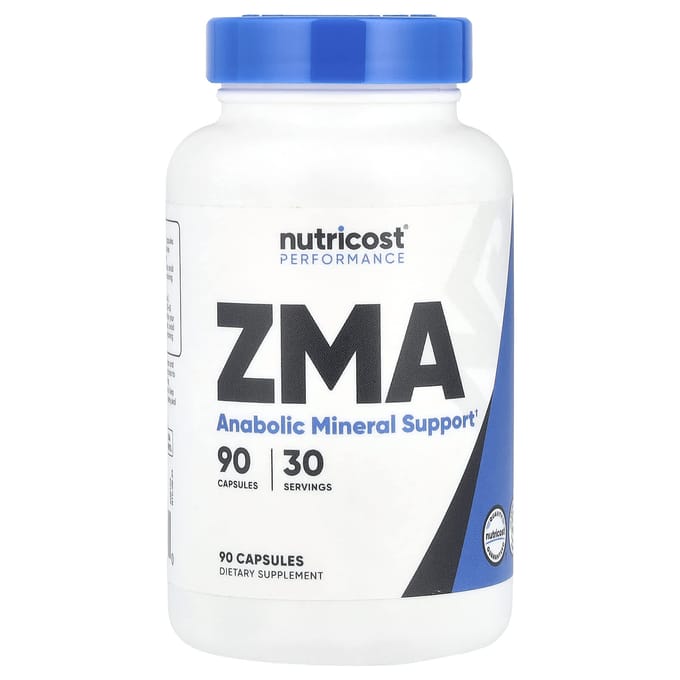 Nutricost, functioneel, ZMA, 90 capsules