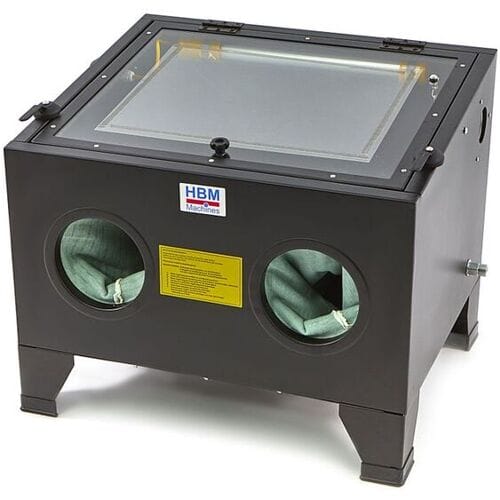 SBC 90 straalcabine ZWART Ca. 17 kg