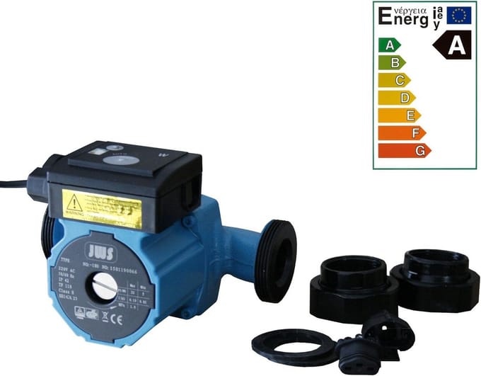 Hoogrendement Circulatiepomp 32-40 180 voor Verwarming en Vloerverwarming Klasse A