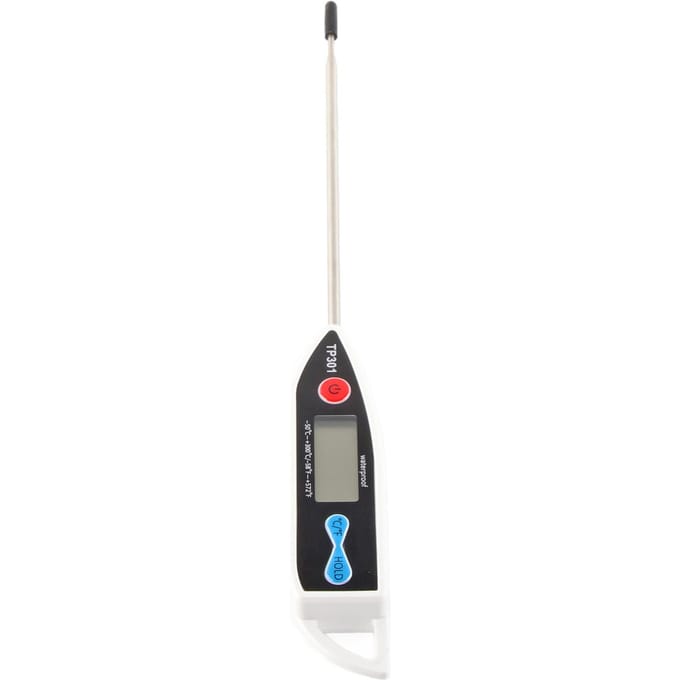 Keukenthermometer Hoge Gevoeligheid Multifunctionele Thermometer voor Grillen Bakken black
