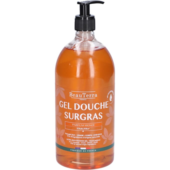 BeauTerra Ultra Rich Shower Gel Mono&iuml; 1000 ml