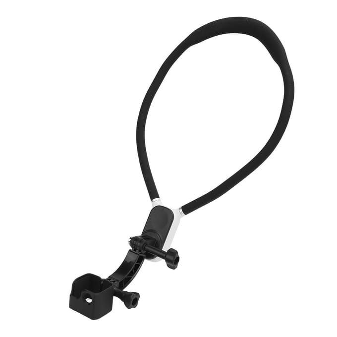 Action Camera Nekmontage POV Professioneel Handsfree Verstelbare Hoek Ergonomische Magnetische Nekhouder white