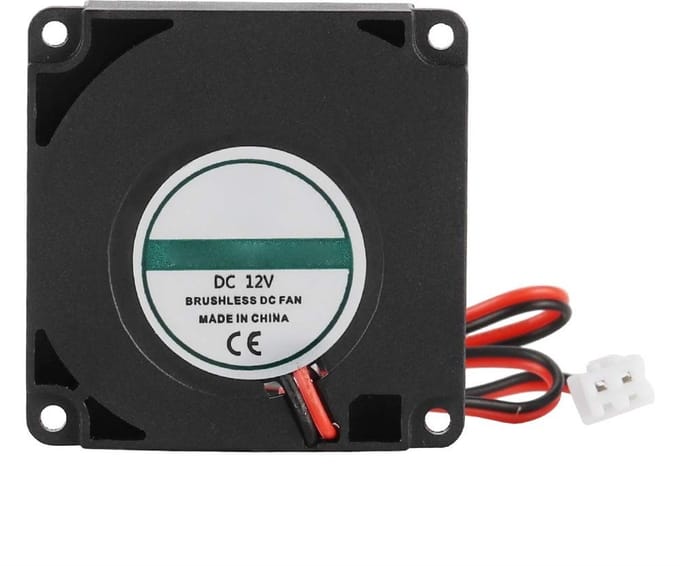 Allecto - 3D Printer Koelfan - Hotend Fan voor Extruder Koeling - 40mm - 12V DC - Koeling - Stil en Efficiënt - Geschikt voor 3D Printers - Compact...
