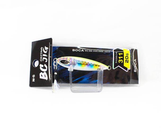 NS Black Hole Metal Jig Boca 20 grammes 311 Arc-en-ciel (7063)