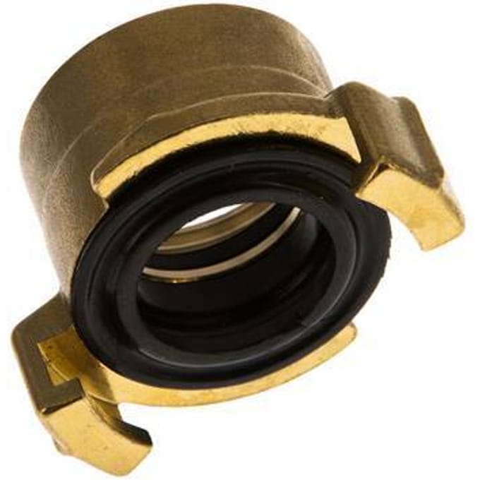 1'' Binnendraad Messing GEKA Tuinslangkoppeling [2 Stuks]