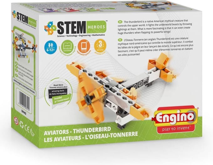 Engino Stem Heroes Thunderbird - Bouwstenen Engion