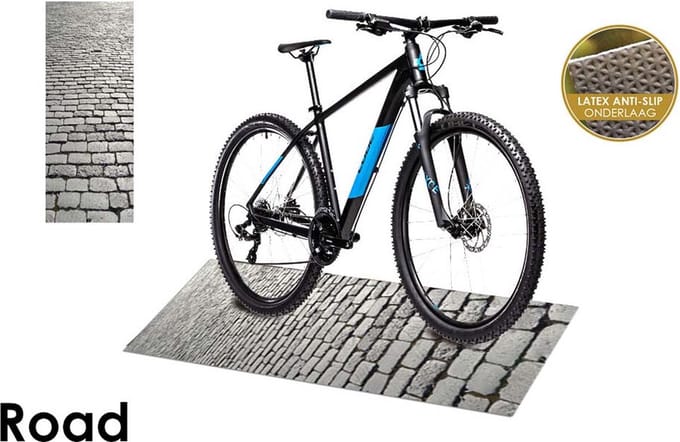 Di-Jet - Fietsmat - Design Road - 190x75cm