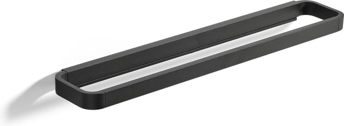 Zone Rim handdoekhouder 44x7.5cm zwart