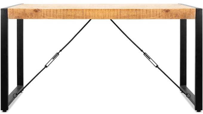 Eettafel Britt mangohout 140x80 cm - Naturel