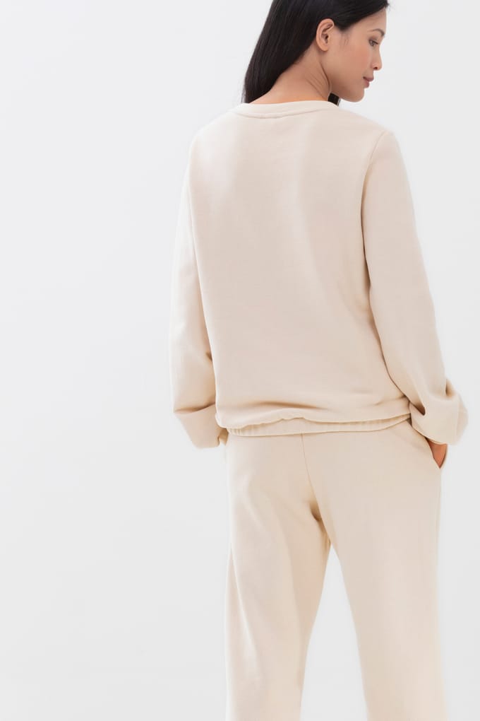 Mey Sweater Kia Dames 17473 337 sand XS
