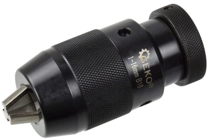 GEKO Boorkop - Snelspan - 1-16 mm - Verhard staal - B18 schroefdraad
