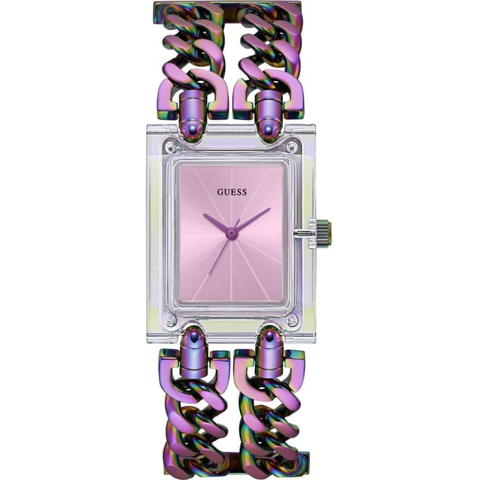 GUESS Mod Heavy Metal Purple GW0669L2 - Dameshorloge