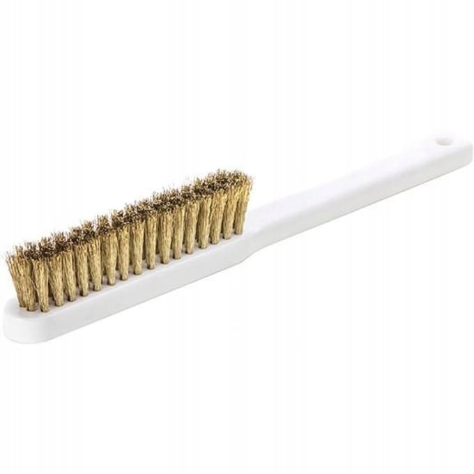 Lessmann Messing Draadborstel 0.15mm voor Afwerking & Reiniging