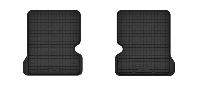 Wielganizator BasicProtect - Tafelzijbeschermers - Achter - 2 Stuks - Fiat Panda II (2002-2010)