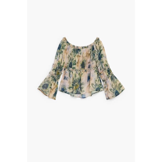 Vrouwenblouse Desigual Praga