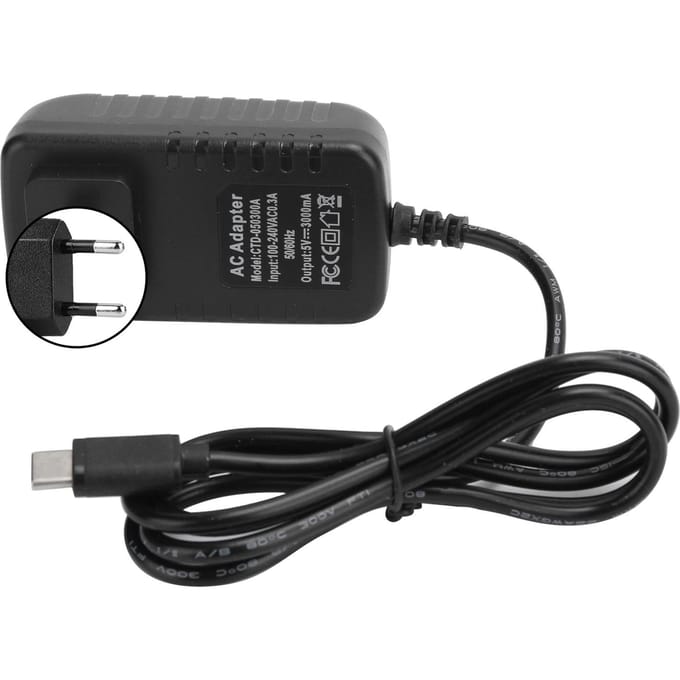Voeding voor Raspberry Pi 4B 5V 3A Stroomadapter TypeC Oplader Computerbenodigdheden EU PLUG