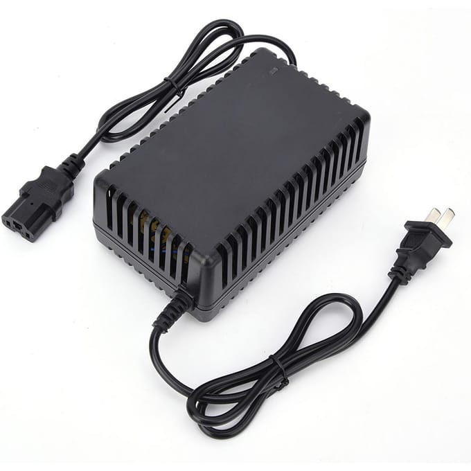 24V 12 14AH 1.8A Lader met Indicatielampje voor Elektrische Fiets Electromobiel CN gray