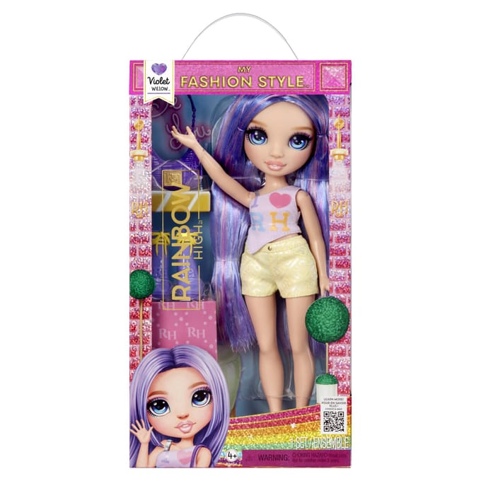 Rainbow High My Fashion Style Violet Willow Speelpoppen