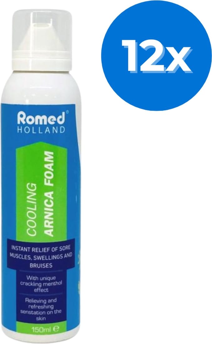 Romed verkoelende Arnica schuim - Set van 12 Romed