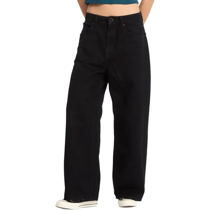 Volcom Beeggy Denim Broek zwart