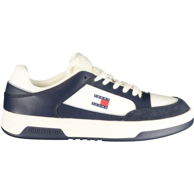 Tommy Hilfiger Bianco Polyurethaan Heren Sneakers