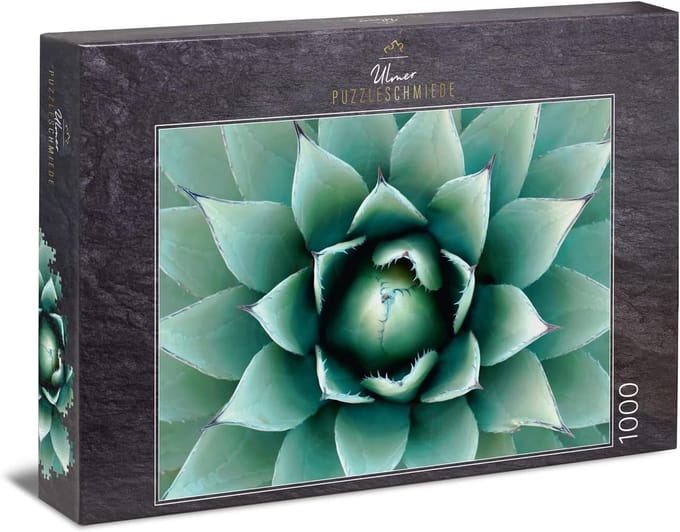 Legpuzzel 1000 - Planten Puzzel - Ontspanning Thuis - Hoge Puzzelkwaliteit - 68 x 48 cm - Agave Groen