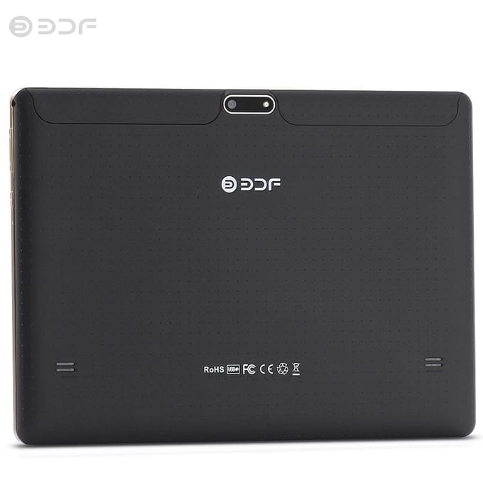Nieuwe 10-inch Tablet PC Octa Core 4G Telefoongesprek 4GB/64GB Google Play Dual SIM Telefoongesprek Bluetooth WiFi Tablets 10.1 Android 12 Tablet Case zwart