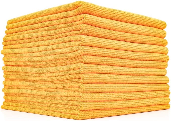 Microfiber detaillering handdoek voor keramische coating nivellering en afdichtmiddel verwijderen