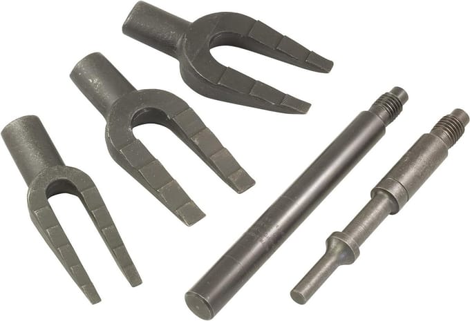 Pickle Vork Set - Kogelgewricht Scheider - Onderhoud Voertuigen - Stapontwerp - 33 cm - Zilver
