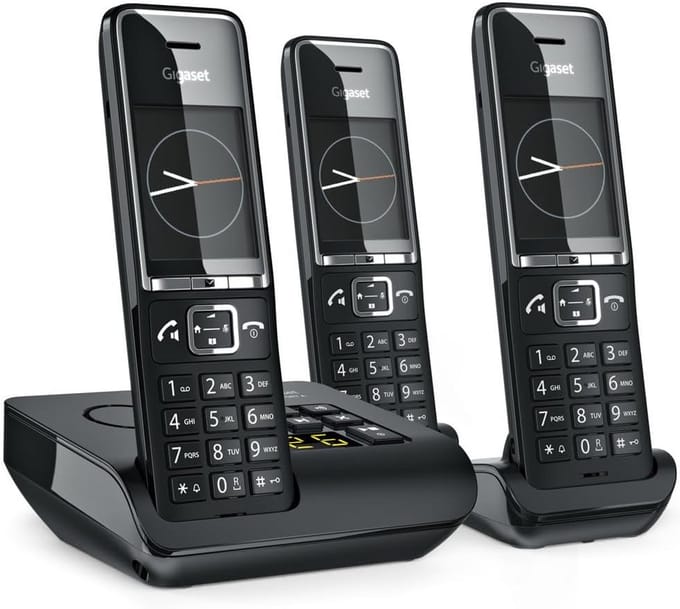 Draadloze Telefoon Set met Antwoordapparaat en Handsfree Functie