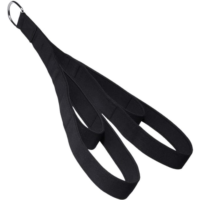 Fitness Triceps Touw Kabel Accessoire voor Biceps Triceps Training Dubbelzijdig Spanning Webbing Kracht Training zwart