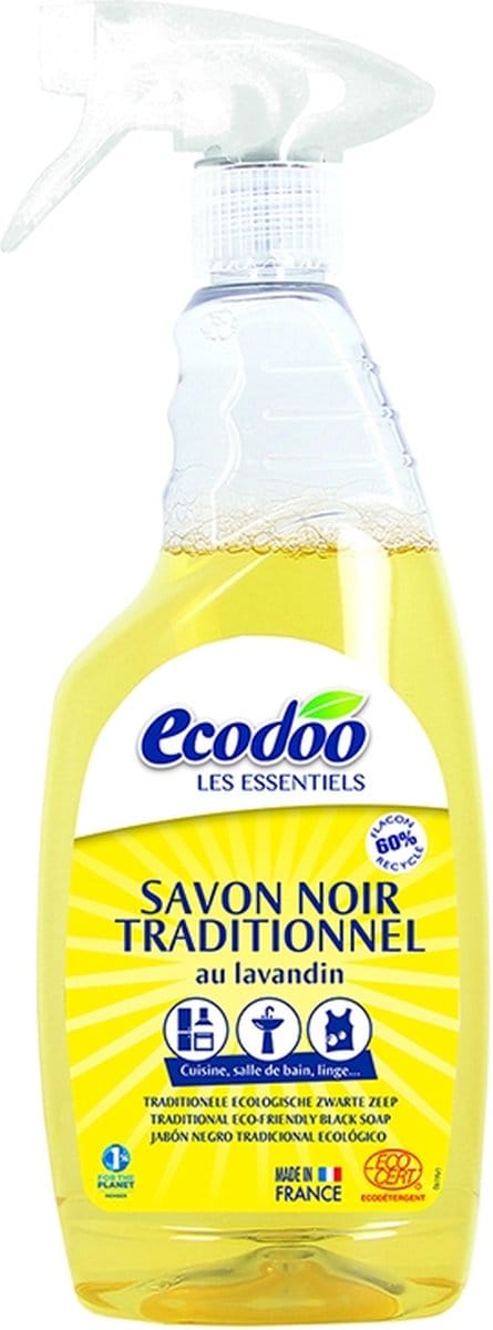 Ecodoo Zwarte zeep spray bio 750 Milliliter