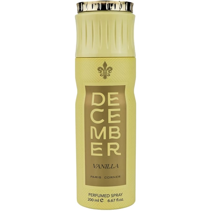 Paris Corner December Vanilla Deodorant - 200 ml