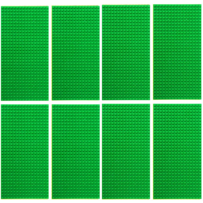 8 stuks 16x32 Basisplaten Bouwstenen DOE-HET-ZELF Stenen Basisplaten Assemblage ideaal voor Kinderen Kinderen Cadeau 8PCS