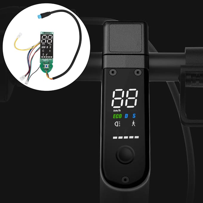 Scooter Bluetooth-printplaat voor Ninebot MAX?G30 Draagbare Dashboardhoes Benodigdheden blue
