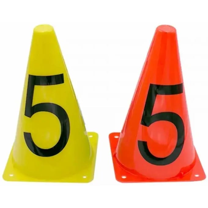 Markeerkegel Nº 5 Naranja Fluor 23 Cm